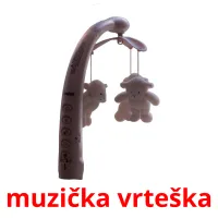 muzička vrteška cartões com imagens