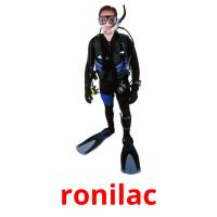 ronilac picture flashcards
