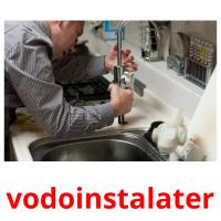 vodoinstalater flashcards illustrate