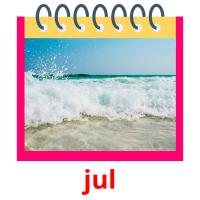 jul picture flashcards