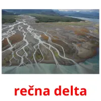 rečna delta cartões com imagens