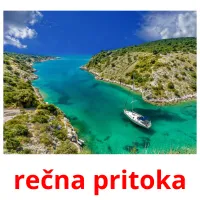 rečna pritoka cartões com imagens