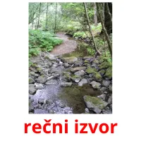 rečni izvor cartões com imagens