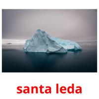 santa leda card for translate