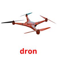 dron Tarjetas didacticas