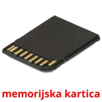 memorijska kartica cartões com imagens