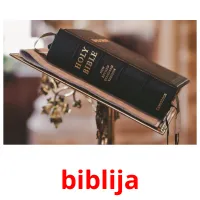 biblija Bildkarteikarten