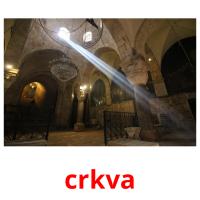 crkva picture flashcards
