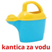 kantica za vodu cartes flash