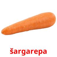 šargarepa card for translate