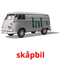 skåpbil cartões com imagens