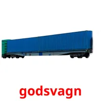 godsvagn Tarjetas didacticas