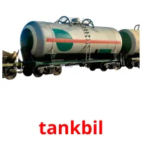 tankbil Bildkarteikarten