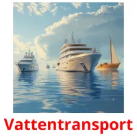 Vattentransport Tarjetas didacticas