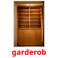 garderob cartões com imagens