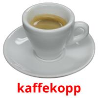 kaffekopp picture flashcards