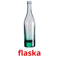 flaska flashcards illustrate