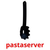 pastaserver picture flashcards