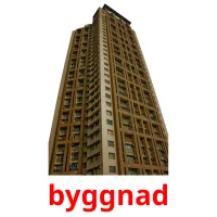 byggnad cartões com imagens