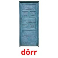 dörr cartões com imagens