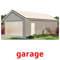 garage picture flashcards