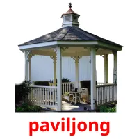 paviljong cartões com imagens