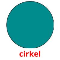 cirkel flashcards illustrate