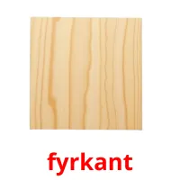 fyrkant ansichtkaarten