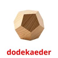 dodekaeder Bildkarteikarten