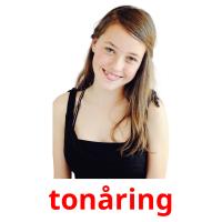 tonåring picture flashcards