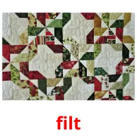 filt picture flashcards