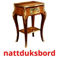 nattduksbord ansichtkaarten