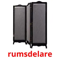 rumsdelare ansichtkaarten