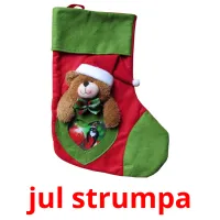 jul strumpa ansichtkaarten