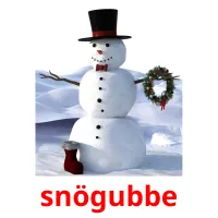 snögubbe ansichtkaarten