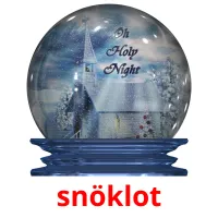 snöklot ansichtkaarten