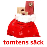 tomtens säck ansichtkaarten