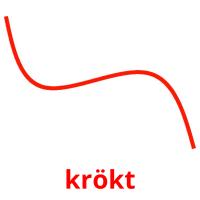 krökt picture flashcards