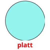 platt Bildkarteikarten