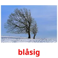 blåsig ansichtkaarten