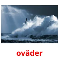 oväder ansichtkaarten