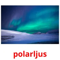 polarljus ansichtkaarten