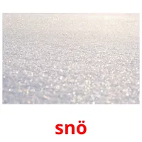 snö ansichtkaarten