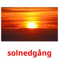 solnedgång card for translate