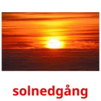 solnedgång ansichtkaarten