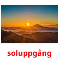 soluppgång ansichtkaarten