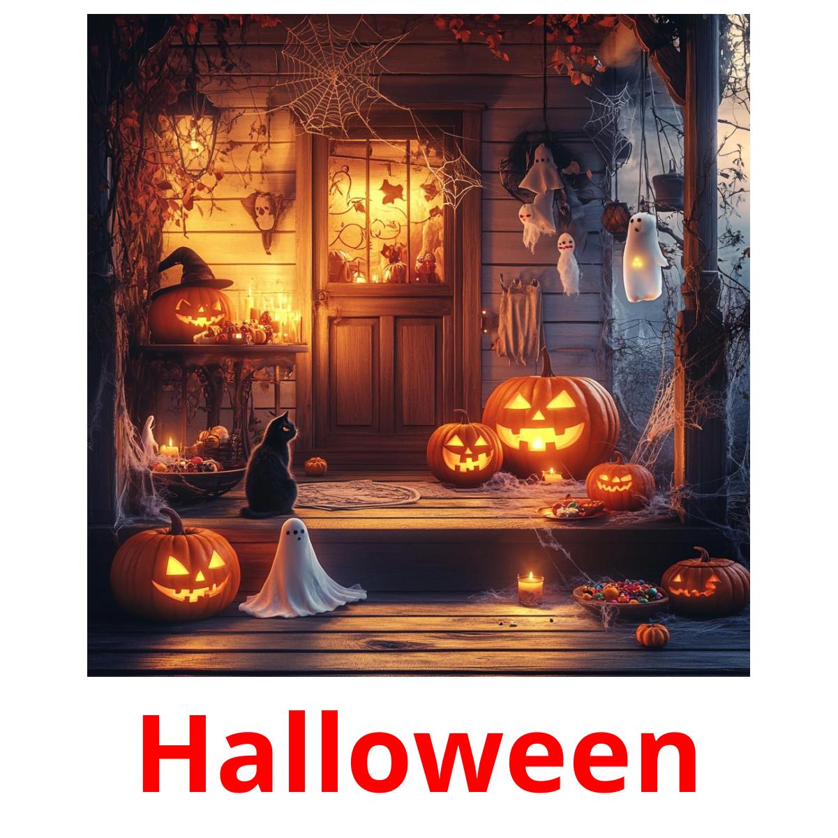 Halloween cartes flash