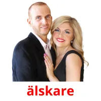 älskare picture flashcards