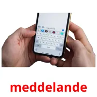 meddelande picture flashcards