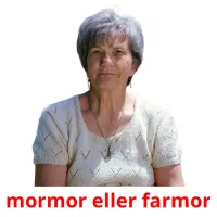 mormor eller farmor picture flashcards